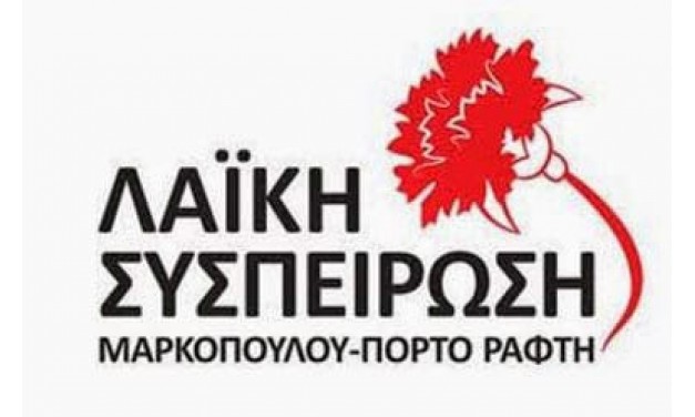 Χαιρετισμός Λαϊκής Συσπείρωσης Δήμου Μαρκοπούλου στην κοπή πίτας του Συλλόγου Εργαζομένων του Δήμου