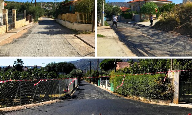 Από το Πόρτο Ράφτη ξεκίνησε η υλοποίηση του έργου «Βελτίωση οδικής ασφάλειας Δήμου Μαρκοπούλου»